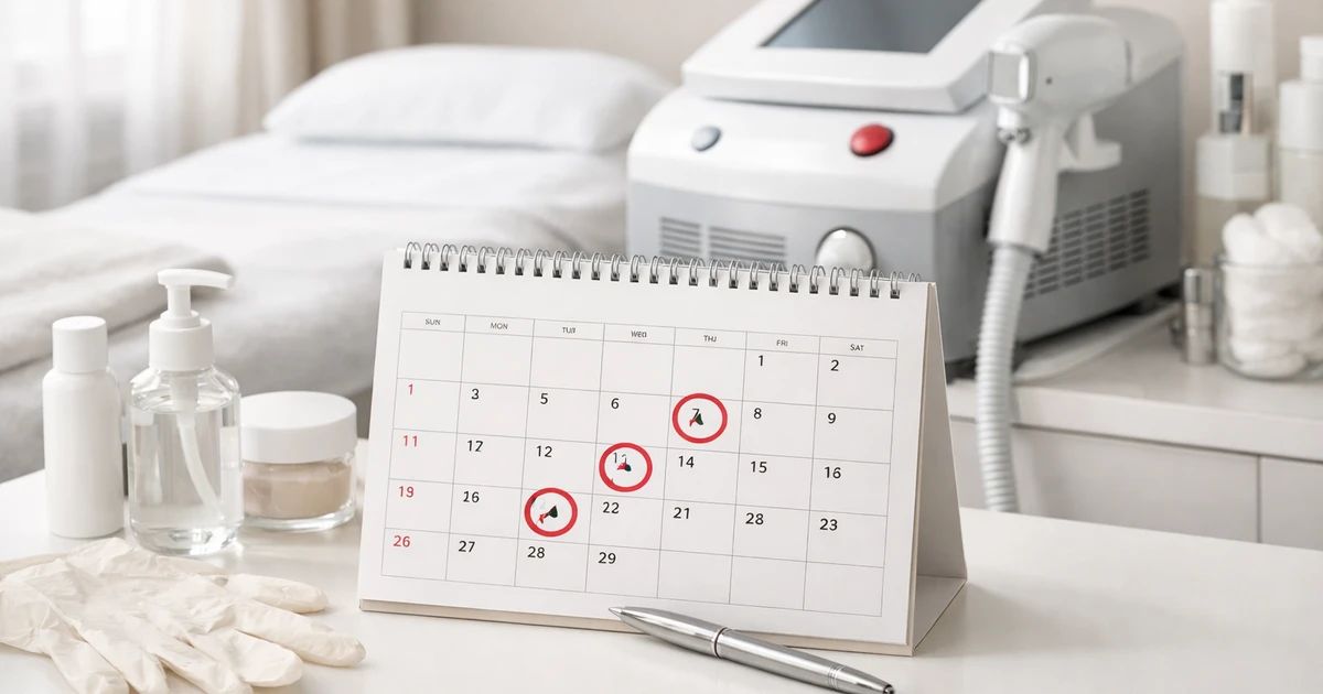 Сколько процедур лазерной эпиляции нужно — курс процедур